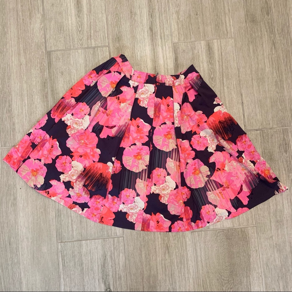 Cynthia Rowley pink floral skirt - Picture 7 of 7